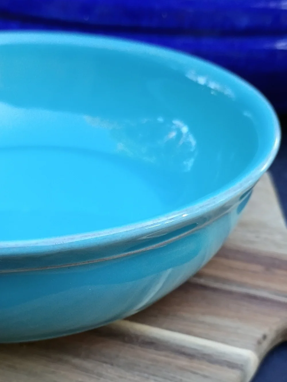 PB Turquoise Cambria Soup Bowl